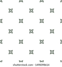 Seamless vector pattern. Background texture in geometric ornamental style.