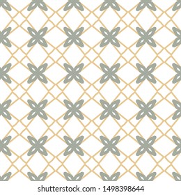 Seamless vector pattern. Background texture in geometric ornamental style.