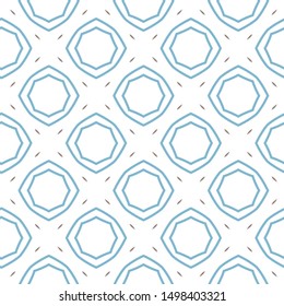 Seamless vector pattern. Background texture in geometric ornamental style.