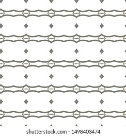 Seamless vector pattern. Background texture in geometric ornamental style.
