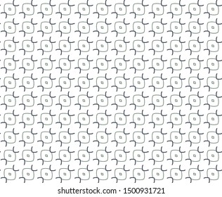 Seamless vector pattern. Background texture in geometric ornamental style.