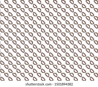 Seamless vector pattern. Background texture in geometric ornamental style.