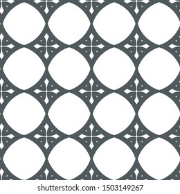Seamless vector pattern. Background texture in geometric ornamental style.