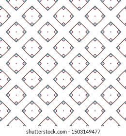 Seamless vector pattern. Background texture in geometric ornamental style.