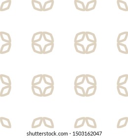 Seamless vector pattern. Background texture in geometric ornamental style.