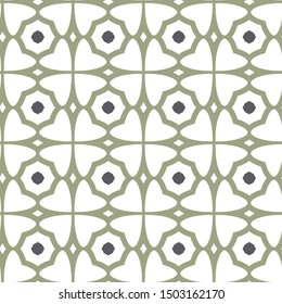 Seamless vector pattern. Background texture in geometric ornamental style.