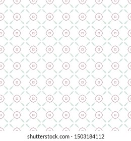 Seamless vector pattern. Background texture in geometric ornamental style.