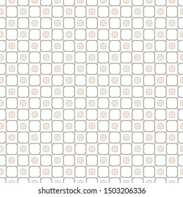 Seamless vector pattern. Background texture in geometric ornamental style.
