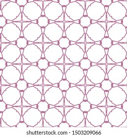 Seamless vector pattern. Background texture in geometric ornamental style.