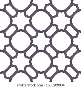 Seamless vector pattern. Background texture in geometric ornamental style.