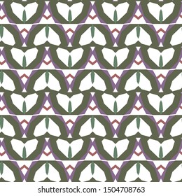 Seamless vector pattern. Background texture in geometric ornamental style.