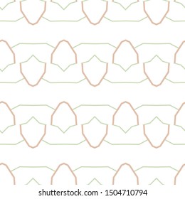 Seamless vector pattern. Background texture in geometric ornamental style.
