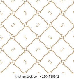 Seamless vector pattern. Background texture in geometric ornamental style.