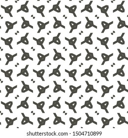 Seamless vector pattern. Background texture in geometric ornamental style.