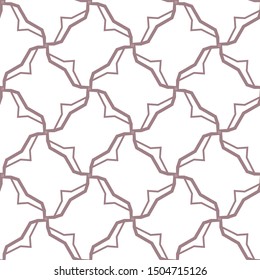 Seamless vector pattern. Background texture in geometric ornamental style.