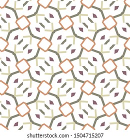 Seamless vector pattern. Background texture in geometric ornamental style.