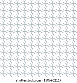 Seamless vector pattern. Background texture in geometric ornamental style.