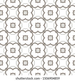 Seamless vector pattern. Background texture in geometric ornamental style.