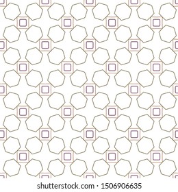Seamless vector pattern. Background texture in geometric ornamental style.