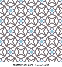 Seamless vector pattern. Background texture in geometric ornamental style.