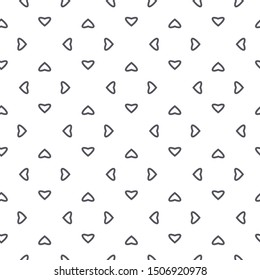 Seamless vector pattern. Background texture in geometric ornamental style.