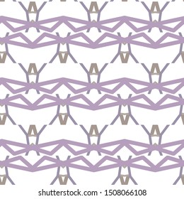 Seamless vector pattern. Background texture in geometric ornamental style.