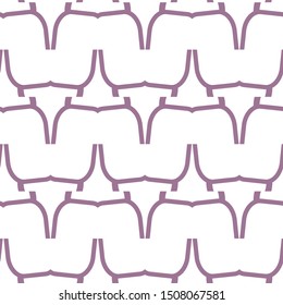 Seamless vector pattern. Background texture in geometric ornamental style.