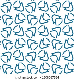 Seamless vector pattern. Background texture in geometric ornamental style.