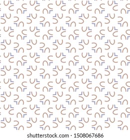 Seamless vector pattern. Background texture in geometric ornamental style.