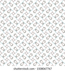 Seamless vector pattern. Background texture in geometric ornamental style.