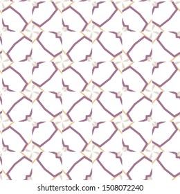 Seamless vector pattern. Background texture in geometric ornamental style.
