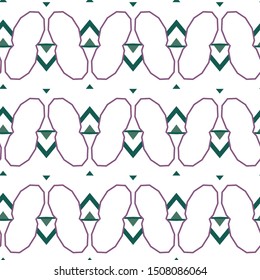 Seamless vector pattern. Background texture in geometric ornamental style.