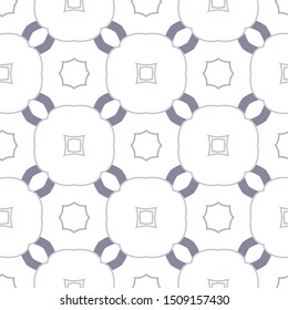 Seamless vector pattern. Background texture in geometric ornamental style.
