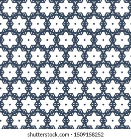 Seamless vector pattern. Background texture in geometric ornamental style.