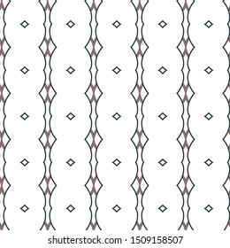 Seamless vector pattern. Background texture in geometric ornamental style.
