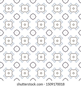 Seamless vector pattern. Background texture in geometric ornamental style.