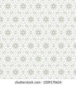 Seamless vector pattern. Background texture in geometric ornamental style.