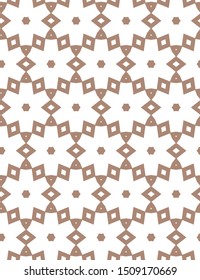 Seamless vector pattern. Background texture in geometric ornamental style.