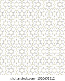 Seamless vector pattern. Background texture in geometric ornamental style.