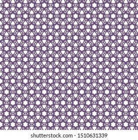 Seamless vector pattern. Background texture in geometric ornamental style.