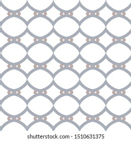 Seamless vector pattern. Background texture in geometric ornamental style.