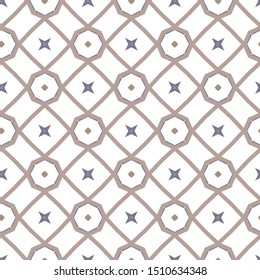 Seamless vector pattern. Background texture in geometric ornamental style.