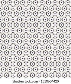 Seamless vector pattern. Background texture in geometric ornamental style.