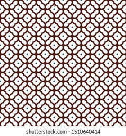 Seamless vector pattern. Background texture in geometric ornamental style.