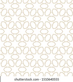 Seamless vector pattern. Background texture in geometric ornamental style.