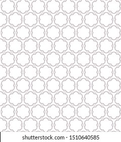 Seamless vector pattern. Background texture in geometric ornamental style.
