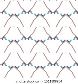 Seamless vector pattern. Background texture in geometric ornamental style.