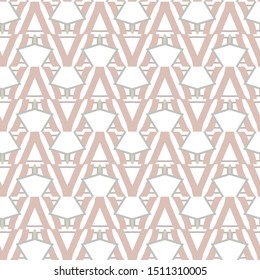 Seamless vector pattern. Background texture in geometric ornamental style.