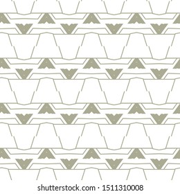 Seamless vector pattern. Background texture in geometric ornamental style.