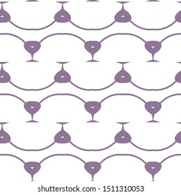 Seamless vector pattern. Background texture in geometric ornamental style.